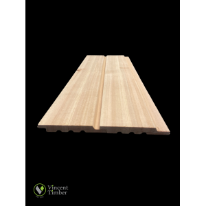 19mm x 142mm Canadian Douglas Fir 85/15 Grade Horizontal Half Lap Cladding KD